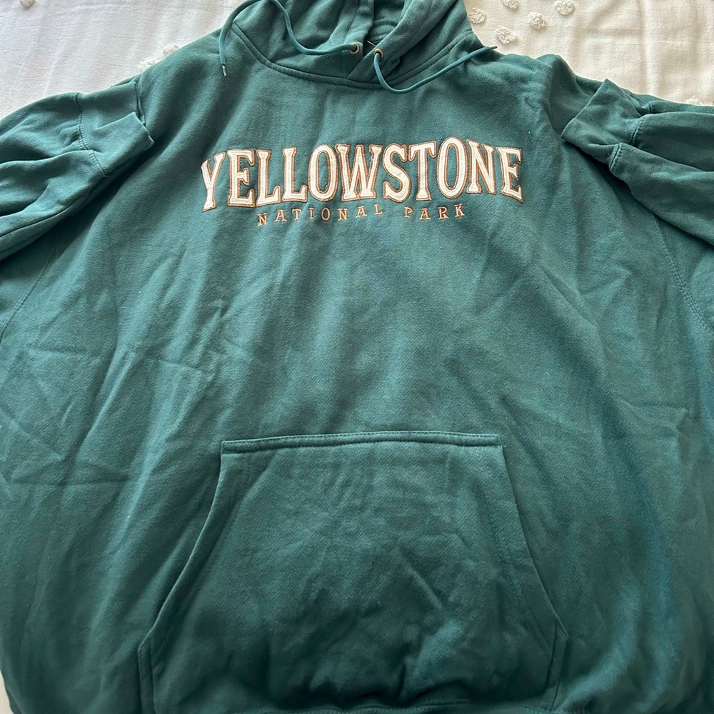 Yellowstone National Park Vintage Hoodie XXL